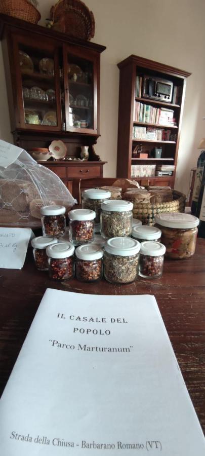 Il Casale Del Popolo Villa Barbarano Romano Екстериор снимка